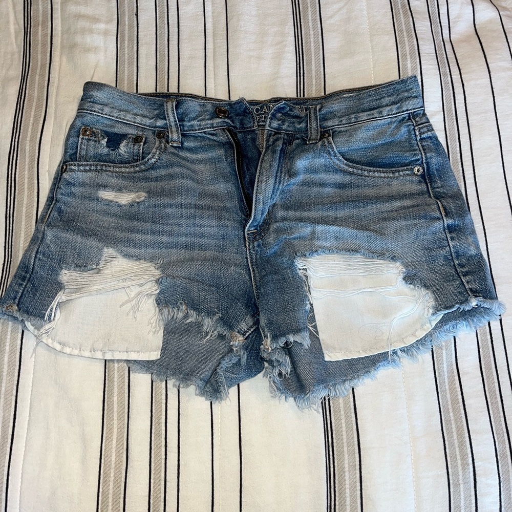 American eagle jean shorts
